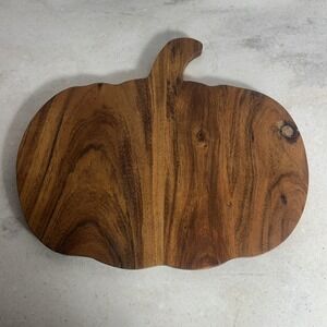 Pumpkin Bamboo Charcuterie Board